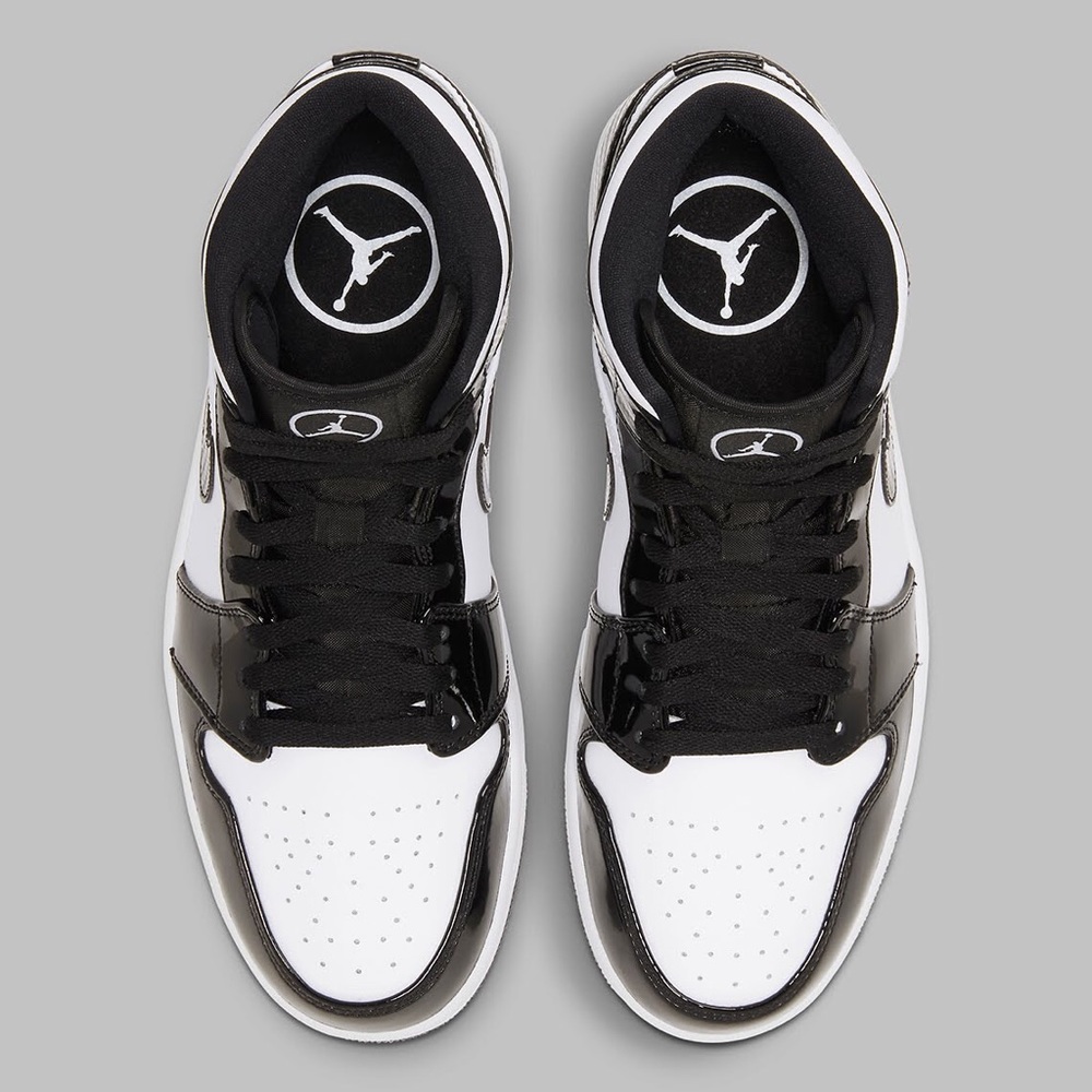 Nike Air Jordan 1 Mid All Star Weekend Black/White - Picture 7 of 15